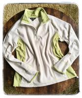 ❤️ Damen-Sweatshirt Gr. 44/46 (wie 42) TCHIBO weiß-grün Sachsen-Anhalt - Halberstadt Vorschau