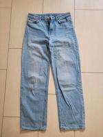 H&M Jeanshose, loose straight, high waist, Gr. 38 Niedersachsen - Bardowick Vorschau