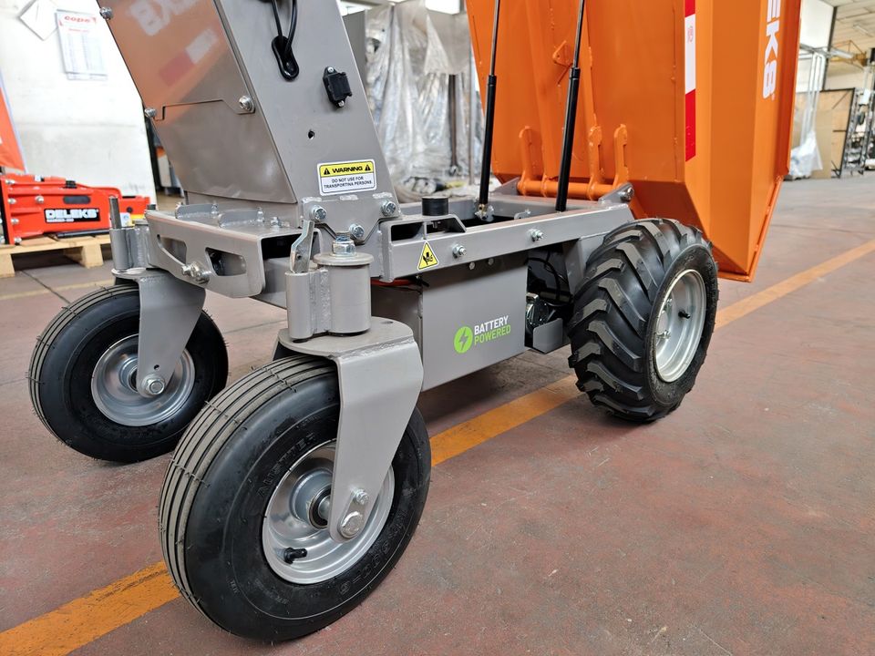 Elektrische Motorschubkarre Minidumper Kippmulde DELEKS® XE-500e in Pfaffenhofen a. d. Glonn