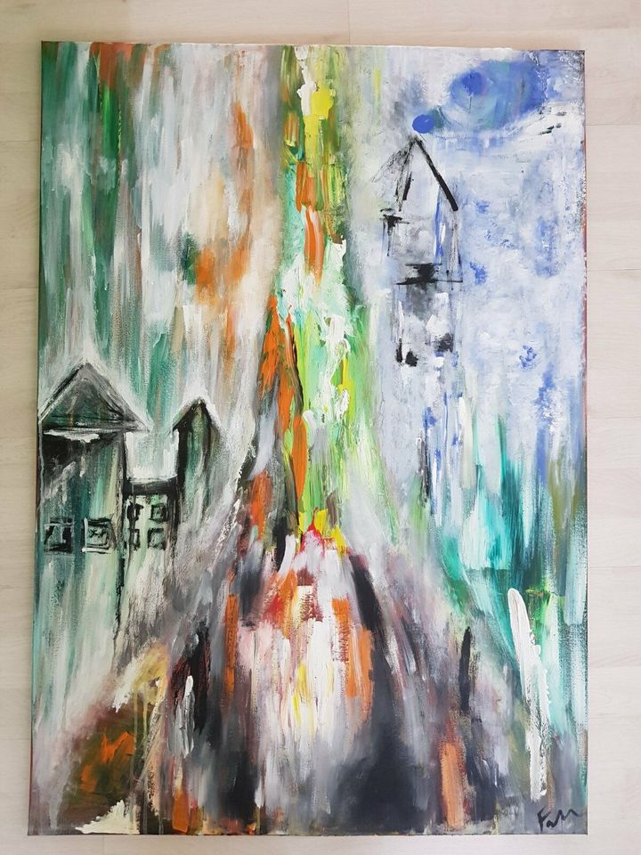 Surreale Abstrakt Acrylbild in Heilbronn