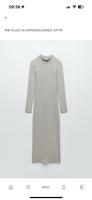 Langärmliges Kleid Rib Kleid Zara Grau Gr. S Sachsen - Chemnitz Vorschau