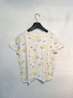 Süßes T-Shirt Lemon Print Zitronen Muster S 36/38 Bayern - Münchberg Vorschau