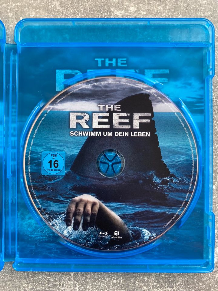 Blu-Ray The Reef - Schwimm um dein Leben Haifilm Hai Thriller DVD in Wartenberg