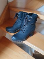 Boots Stiefeletten mit Absatz, Kunstfell, schwarz, Gr.39 Thüringen - Heilbad Heiligenstadt Vorschau