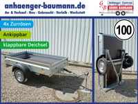 Humbaur Steely DK 205x110x30cm 750kg Kippi PKW-Anhänger Garage Nordrhein-Westfalen - Bocholt Vorschau