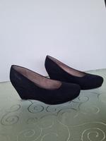 Neu Tamaris Damen Keilpumps Pumps Schuh schwarz  Gr. 40 echtes Le Saarland - Marpingen Vorschau