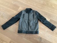 Review Jacke Jungen Kinder Leder Bomber Biker Gr. 140 / 146 Bayern - Wenzenbach Vorschau