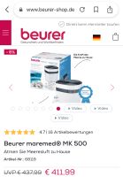 Beurer maremed MK 500 Meeresklimagerät Raumlüfter Rheinland-Pfalz - Windesheim Vorschau