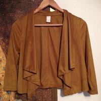 Schöne weiche Jacke in Wildlederoptik ocker beige Vila Größe S Innenstadt - Köln Deutz Vorschau