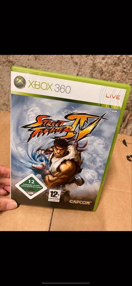 Street Fighter IV xbox 360 gaming collection fsk 12+ in München