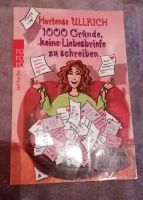 1000 Gründe, keine Liebesbriefe zu schreiben Buch Niedersachsen - Königslutter am Elm Vorschau