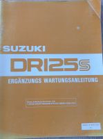 Suzuki DR 125 S Ergänzungs-Wartungsanleitung Baden-Württemberg - Rangendingen Vorschau