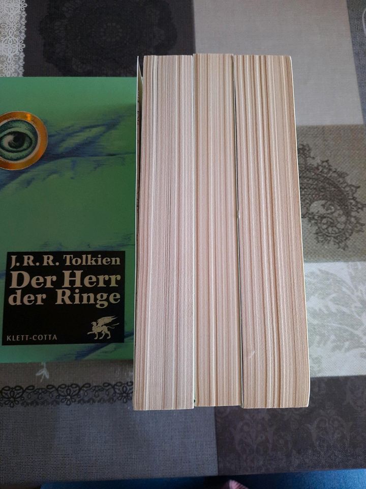 Der Herr der Ringe triologie 3er Buch set in Beltheim