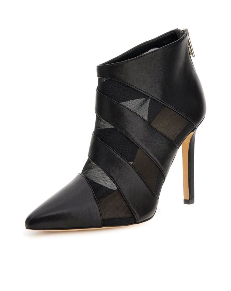 Sexy GUESS Ankle Boots Sinthya Leder schwarz Absatz: 10cm NP195 in Mihla