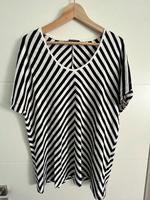 Damen T‘Shirt Bianca | 42| schwarz-weiß Zebra | neuwertig Hessen - Groß-Zimmern Vorschau