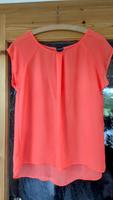 Bluse Esmara transparent orange neon Gr 40 kurzarm Top Bayern - Cham Vorschau