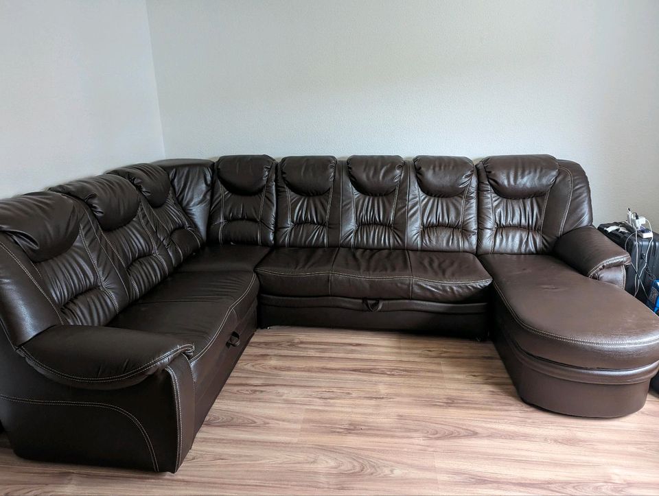 Echt leder Sofa in Mönchengladbach