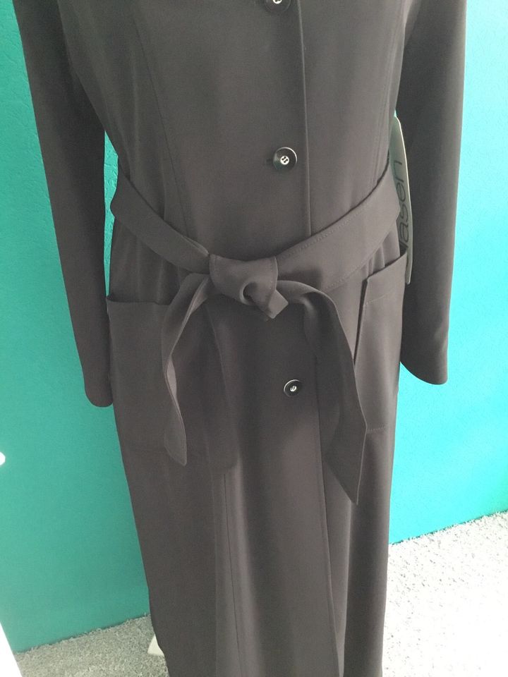 Clasen Designer Mantel lang schwarz hijab 38 Jacke Blazer Kleid in Magdeburg