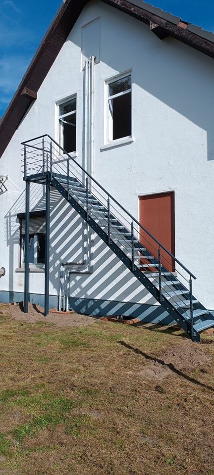 Feuerverzinkte Treppen, Außentreppen. Modell- Frankfurt ✅✅ in Fürstenwalde (Spree)