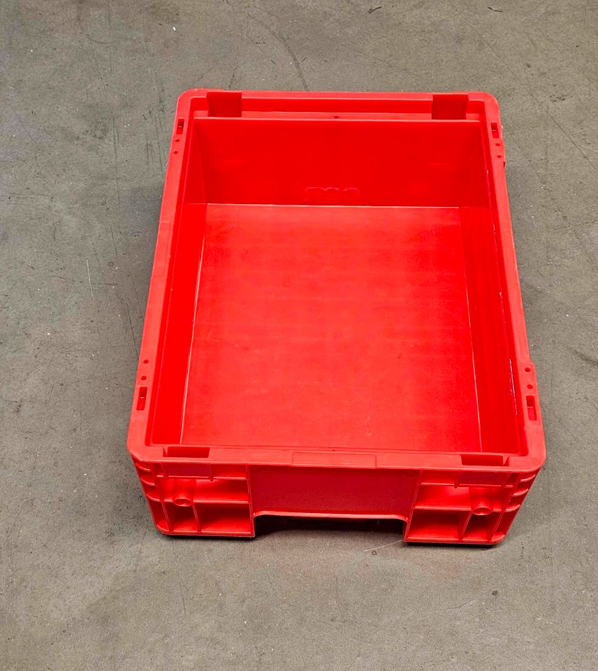 KLT 4315 Stapelbox Eurobox 400x300x150mm rot Kunststoffbox in Plattling