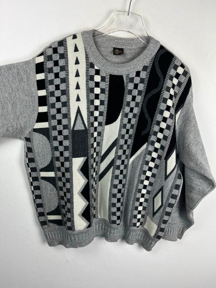 Vintage Sweater - Retro Pullover - Oldschool - 90s - Top - Gr. M in Neuenhaus