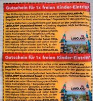Gutschein freier Kinder Eintritt Legoland Deutschland Günzburg Bayern - Mönchberg Vorschau