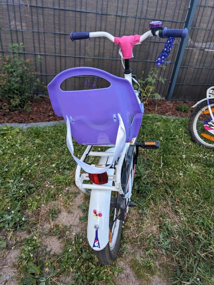 Boomer Lea 16 Zoll Mädchen Fahrrad weiß, rosa, lila in Dannstadt-Schauernheim