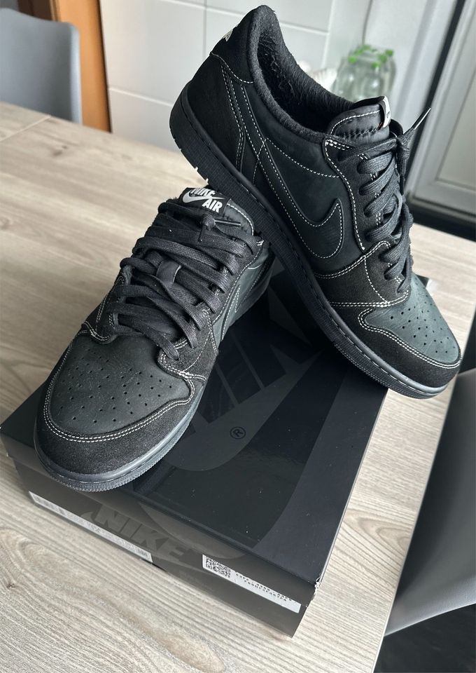 Air Jordan 1 Low Travis Scott Black Phantom in Hagen