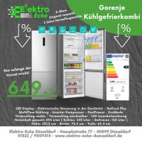 XXL Kühlgefrierkombination Gorenje NRK 720 CAXL 4 Edelstahl NoFrost 70cm Breit A-Ware Düsseldorf - Benrath Vorschau