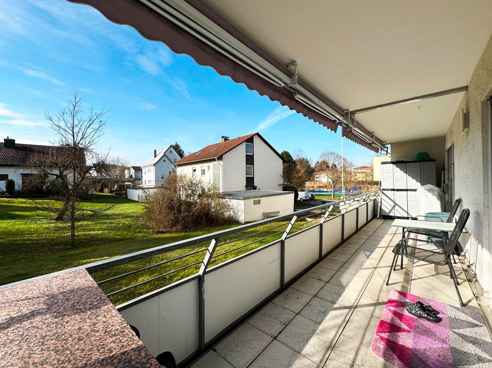 F&D | Tolle 4,5-Zimmer-EG-Wohnung mit Terrasse, Südbalkon & Garage am Vorderen See in Villingen-Schwenningen