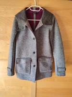 Wollmantel Softshell CMP Gr.36/S grau lila Walkmantel Jacke lang Bayern - Bad Feilnbach Vorschau