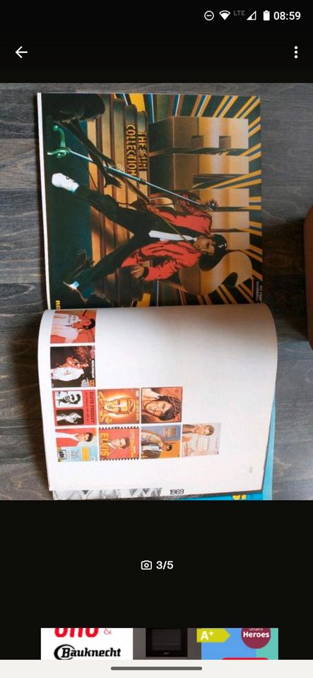 Illustrierte Dokumentation Elvis Presley  117 Seiten  Die ersten in Erftstadt