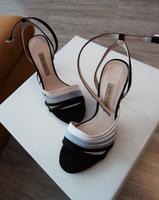 Zara Pumps Party Absatz Sandale Gr. 38 Riemchen Sommer Dortmund - Mitte Vorschau