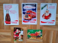 Coca Cola Blechschilder Weihnachten (5 Stück) Bayern - Palling Vorschau