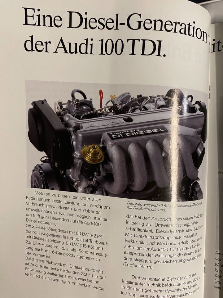 Audi 100 Katalog 90 - iger Jahre in Hamburg