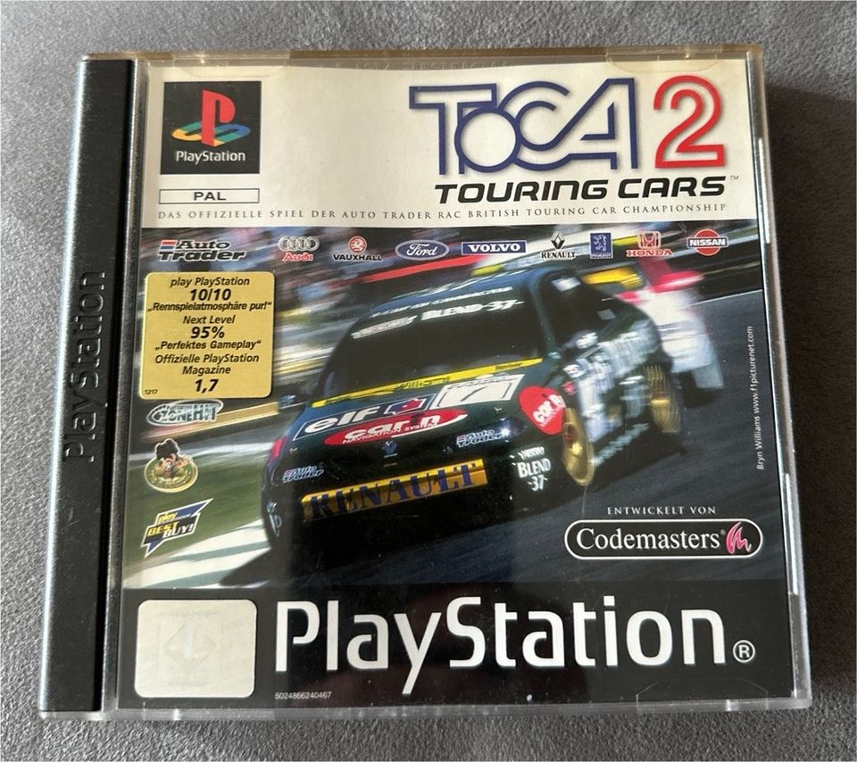 TOCA 2 Touring Cars ( PAL ) für PlayStation 1 in Bochum