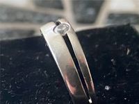 Vintage Design Ring Silber 925 mit weißem  Stein Gr.52 Nordrhein-Westfalen - Oberhausen Vorschau