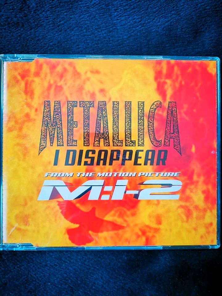 METALLICA I DISAPPEAR SINGLE CD in Zirndorf