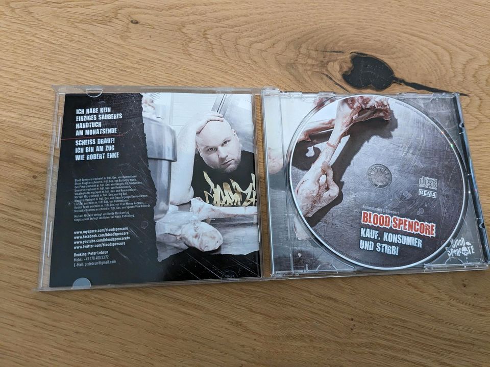 Blood Spencore Kauf, Konsumier und Stirb Deutschrap Deutscher Rap in Deutsch Evern