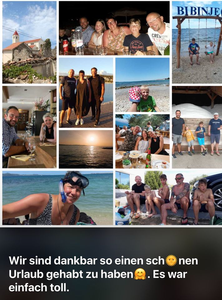 Ferienwohnung Kroatien Urlaub in Zadar 29.5-6.6.24 ❤️Beach 100m ⛱ in Aschaffenburg