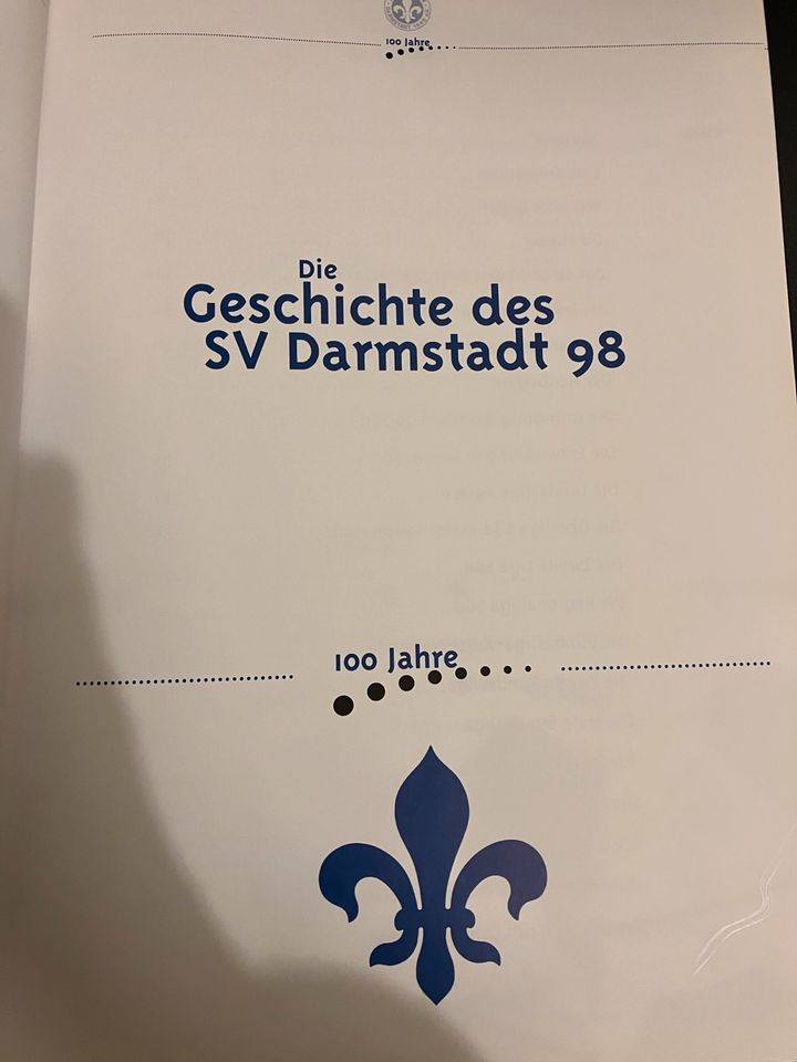 SV Darmstadt 98 Jubiläums-Buch in Darmstadt