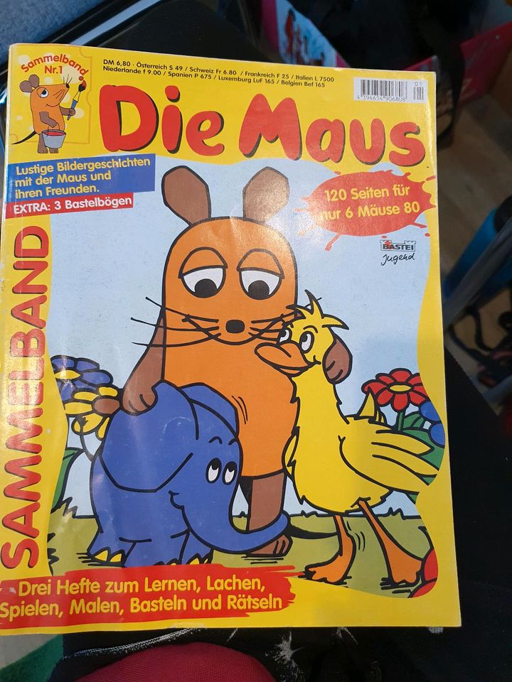 Heft Zeitschrift Magazin Die Maus 1997 in Werne