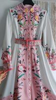 NEU Langes Kleid mit Knöpfe und Gürtel Größe XL Nürnberg (Mittelfr) - Nordstadt Vorschau