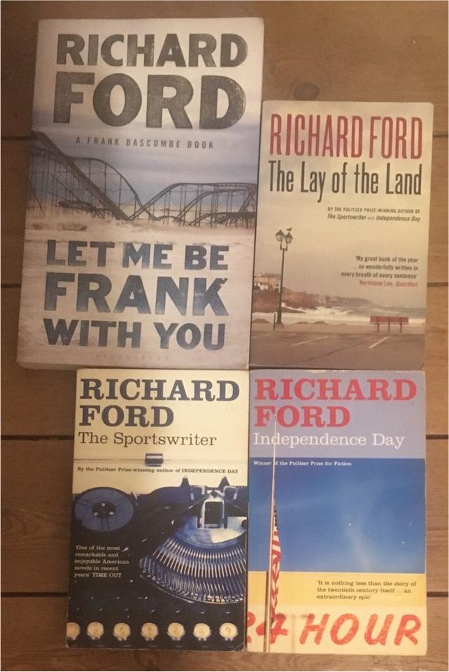 Richard Ford Frank Bascombe Novels Romane Band 1-4 engl in Neukloster