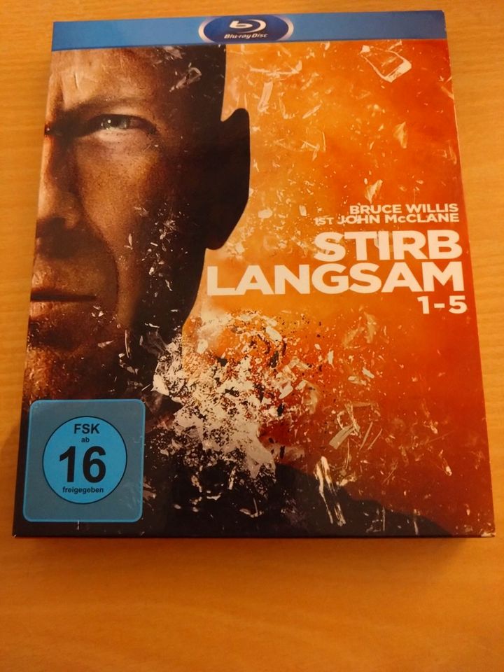 Bruce Willis Stirb langsam Filme 1 - 5 auf 5 Blu-ray Collection in Kiel