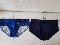 2 Badehosen Gr. L dunkelblau mit Tasche u. blaugemustert, neu Thüringen - Straußfurt Vorschau