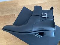 Navyboot, Schuhe Business, Herren schwarz, Gr. 46 neu, Leder Mitte - Tiergarten Vorschau