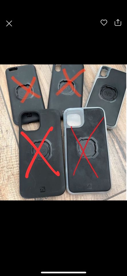 Quad Lock iPhone X (Handyhalterung) in Kevelaer