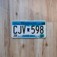 Minnesota USA US Kennzeichen Nummernschild license plate Schild Bayern - Großmehring Vorschau