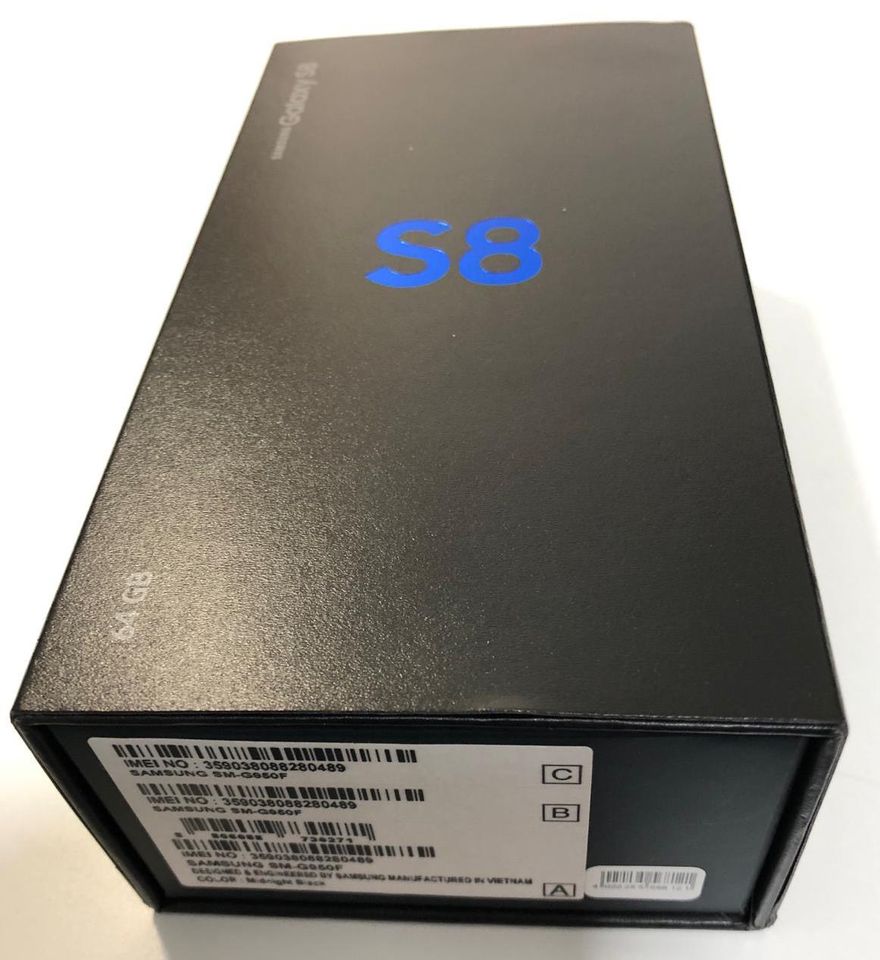 Samsung Galaxy S8 Midnight Black 64 GB in Wetter (Ruhr)